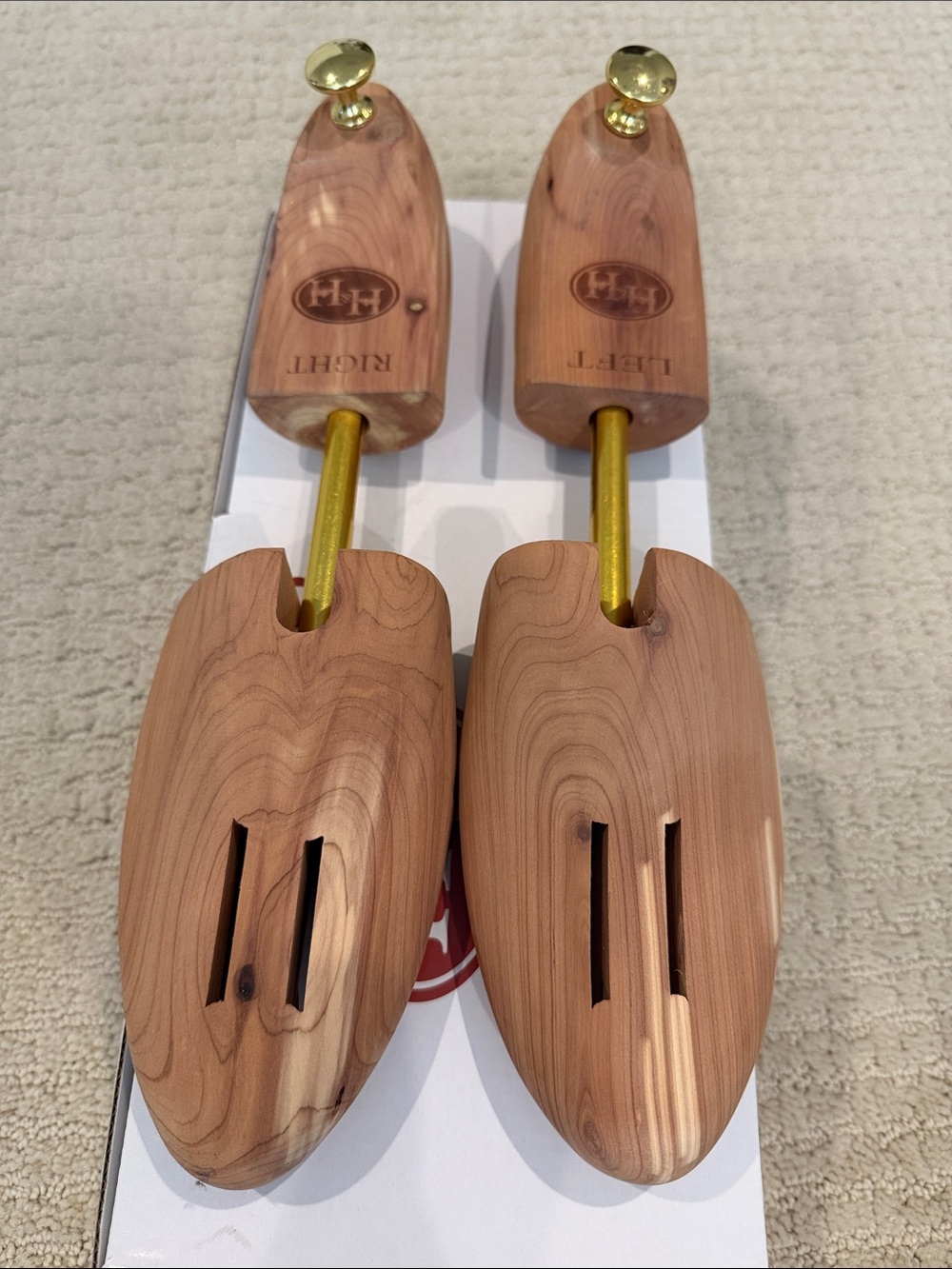 HH Cedar Shoe Trees - Natural Cedar Finish (Left & Right)